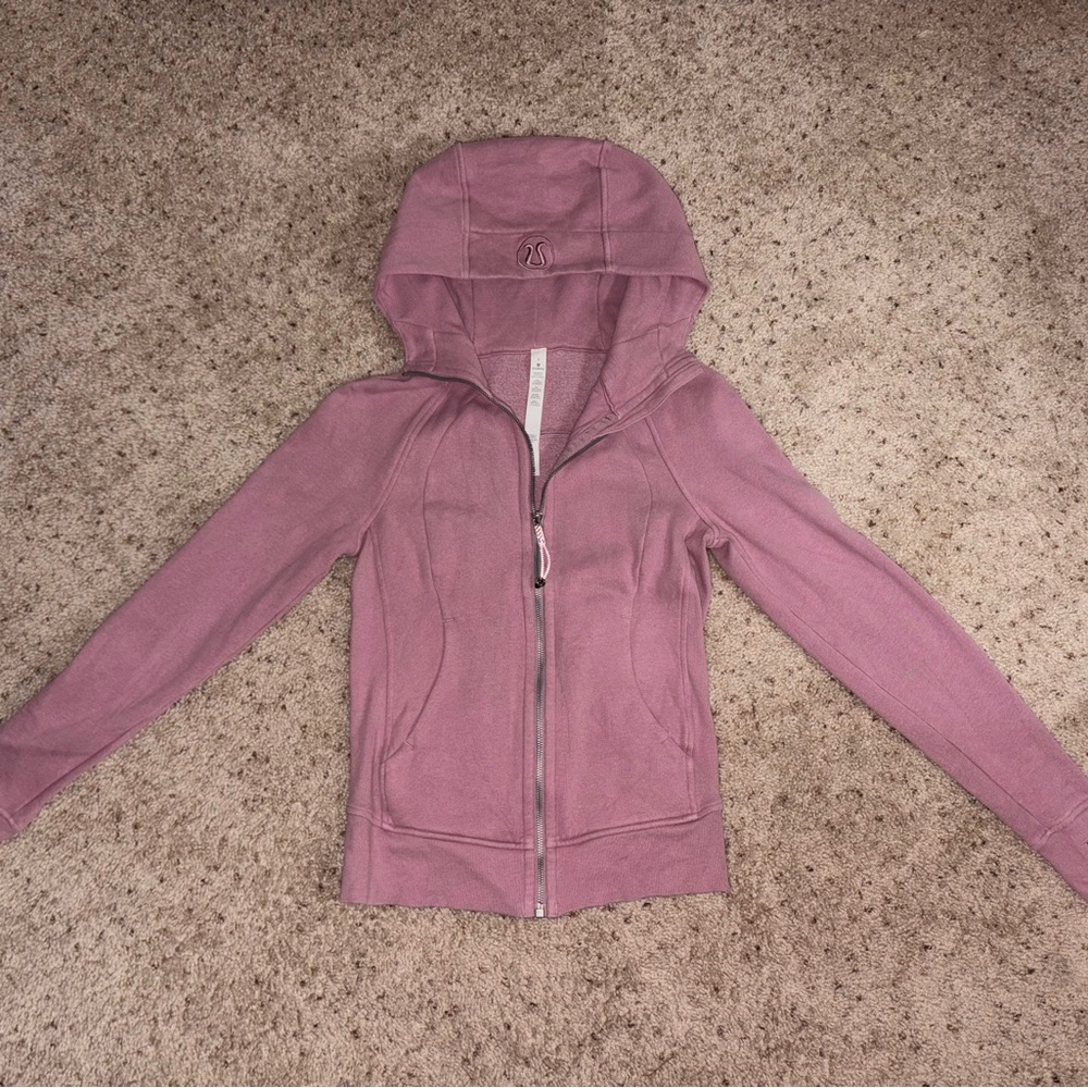 Lululemon Pink Scuba Zipup